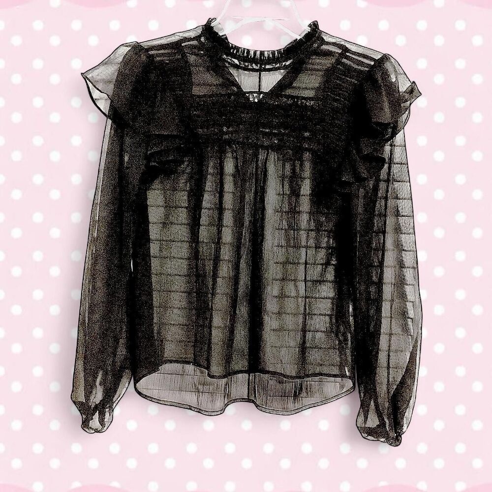 Bodyline Women's Black Blouse